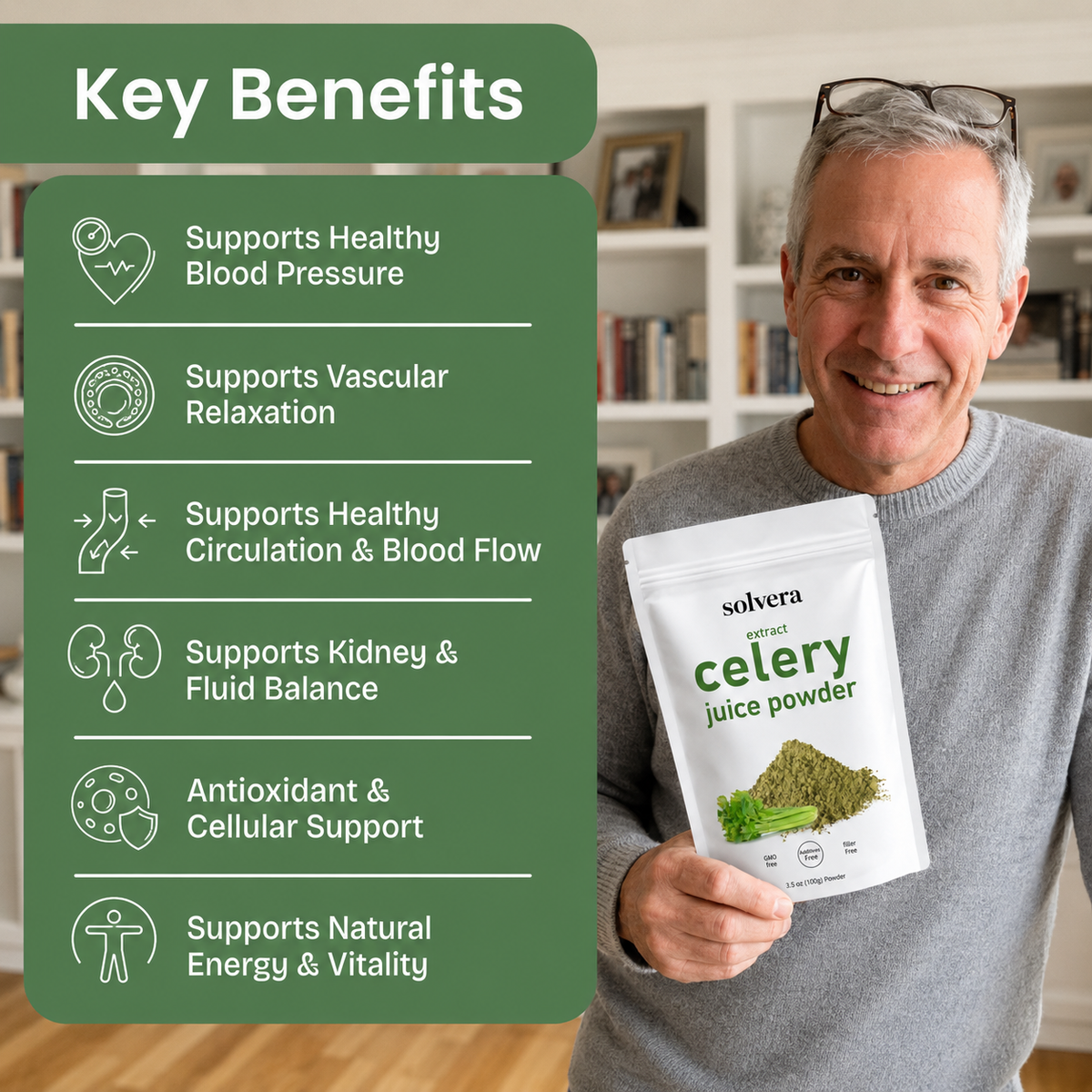 Cold-Pressed Celery Extract 3300mg