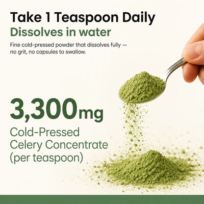 Cold-Pressed Celery Extract 3300mg